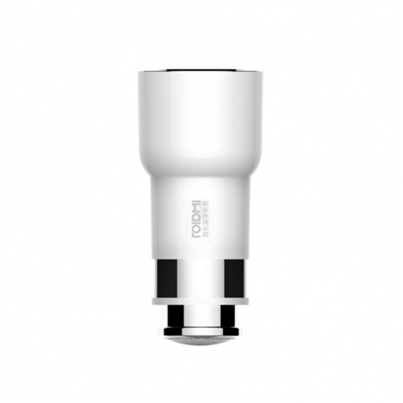 Chargeur de voiture Bluetooth Musique Original Xiaomi ROIDMI 2 S, prise en charge du lecteur de musique/charge de voiture/surveillance de la batterie/appel mains libres