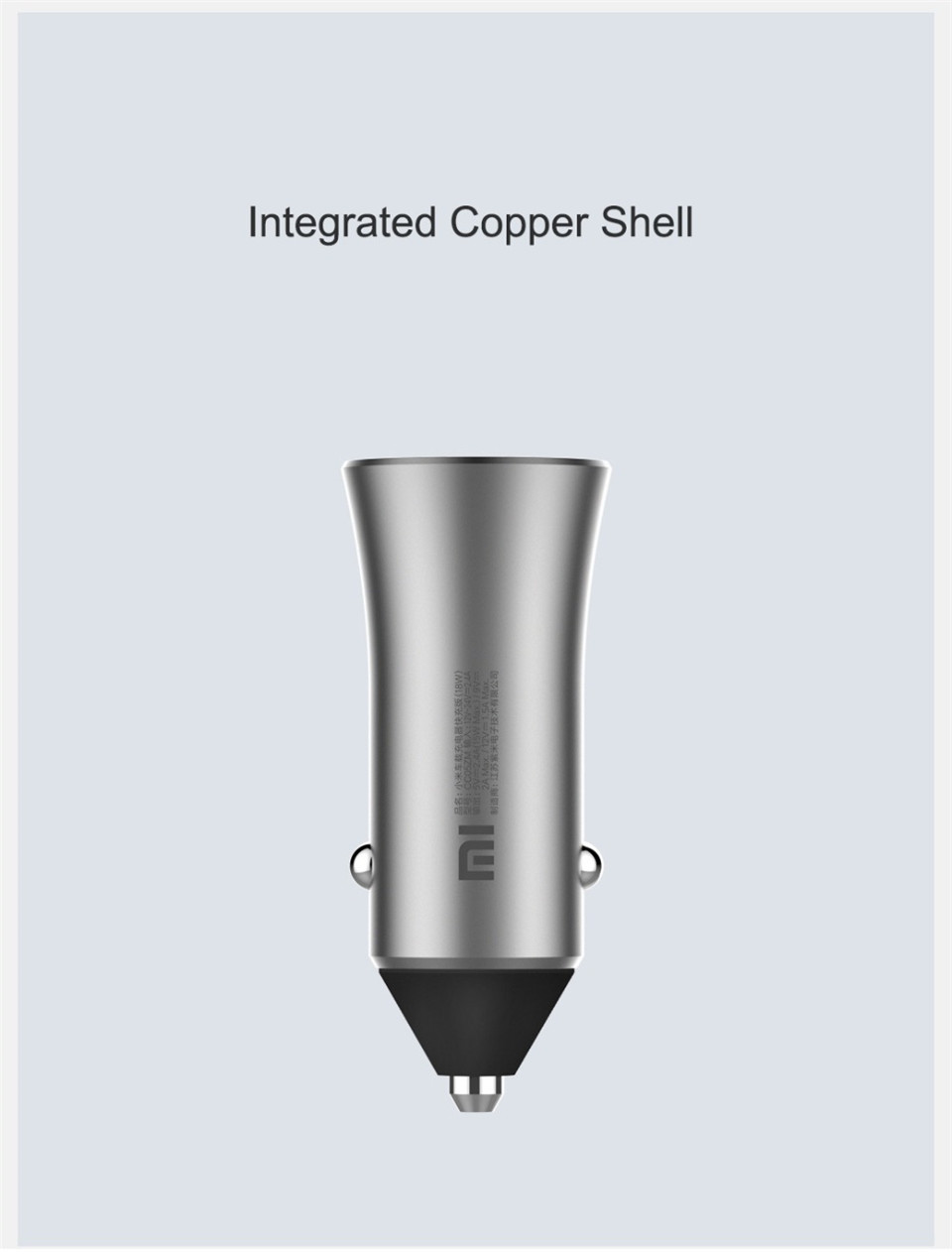 Chargeur de voiture original Xiaomi 18 watt Dual USB Quick Charge 3,0 5 v/2.4A 9 v/ 2A 12 v/1.5A Charge rapide 3,0 Edition + câble Magcle 2A
