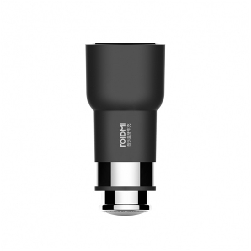 Chargeur de voiture Bluetooth Musique Original Xiaomi ROIDMI 2 S, prise en charge du lecteur de musique/charge de voiture/surveillance de la batterie/appel mains libres