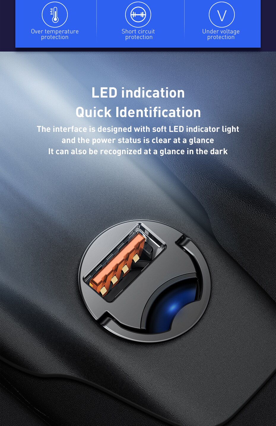 Baseus Quick Charge 4,0 3,0 USB C Chargeur Auto pour Huawei P30 Xiaomi Mi9 Téléphone QC4.0 QC3.0 Type C PD 3,0 Charge Rapide Auto