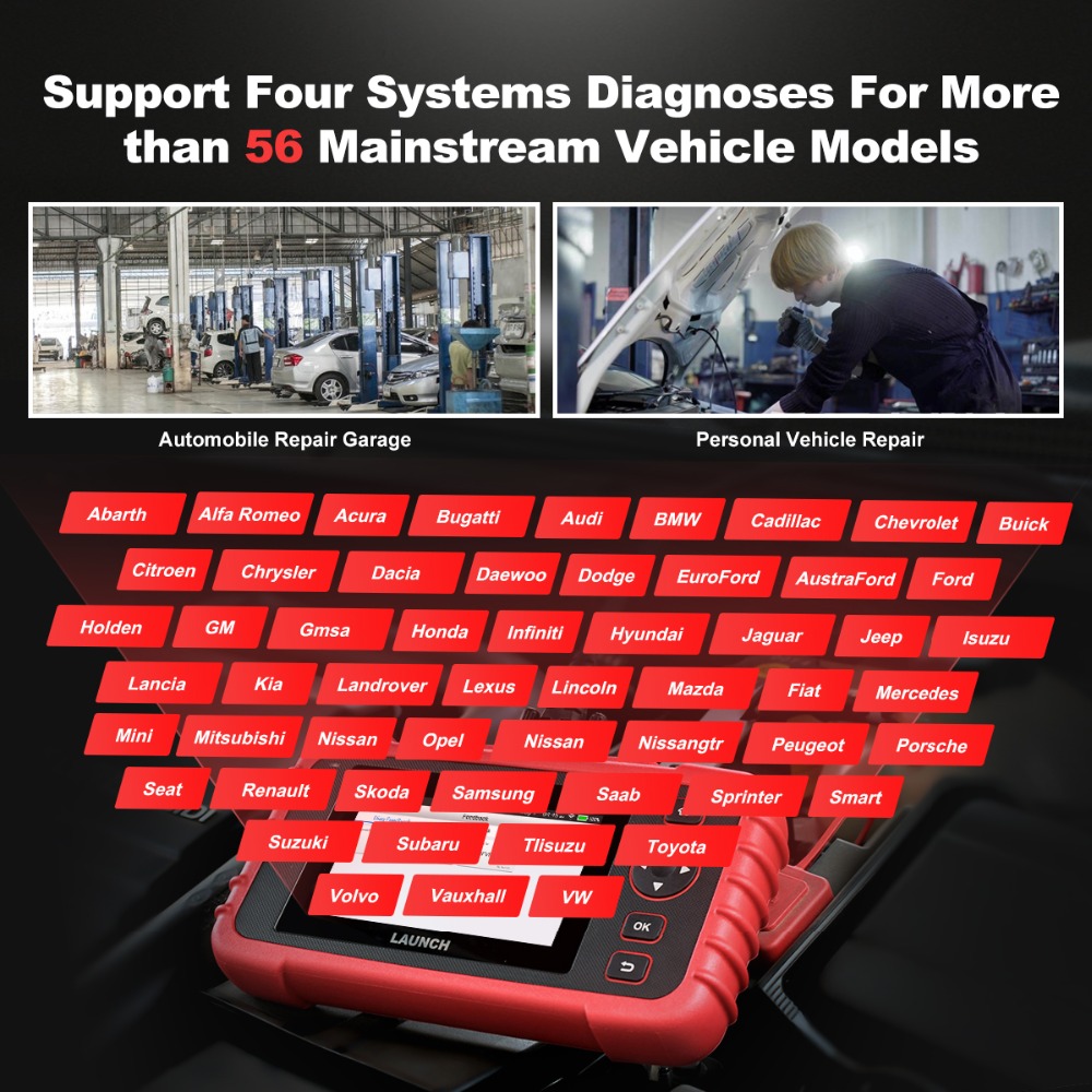 LAUNCH CRP123X OBD2 Diagnosegerät für Fahrzeugsysteme