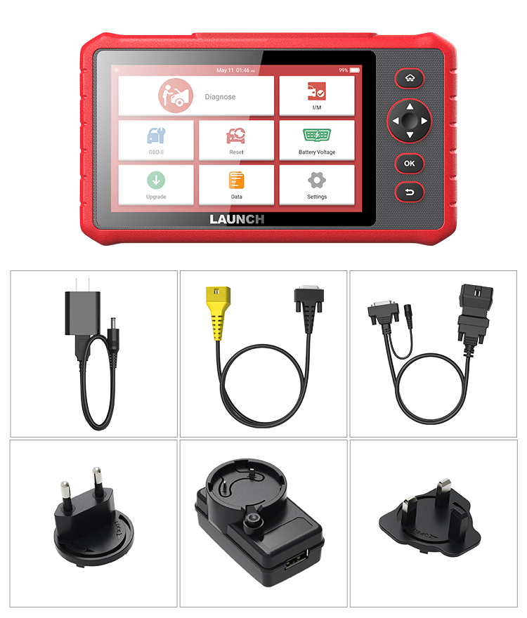LAUNCH X431 CRP909X OBD2 Diagnosegerät für Fahrzeugsysteme