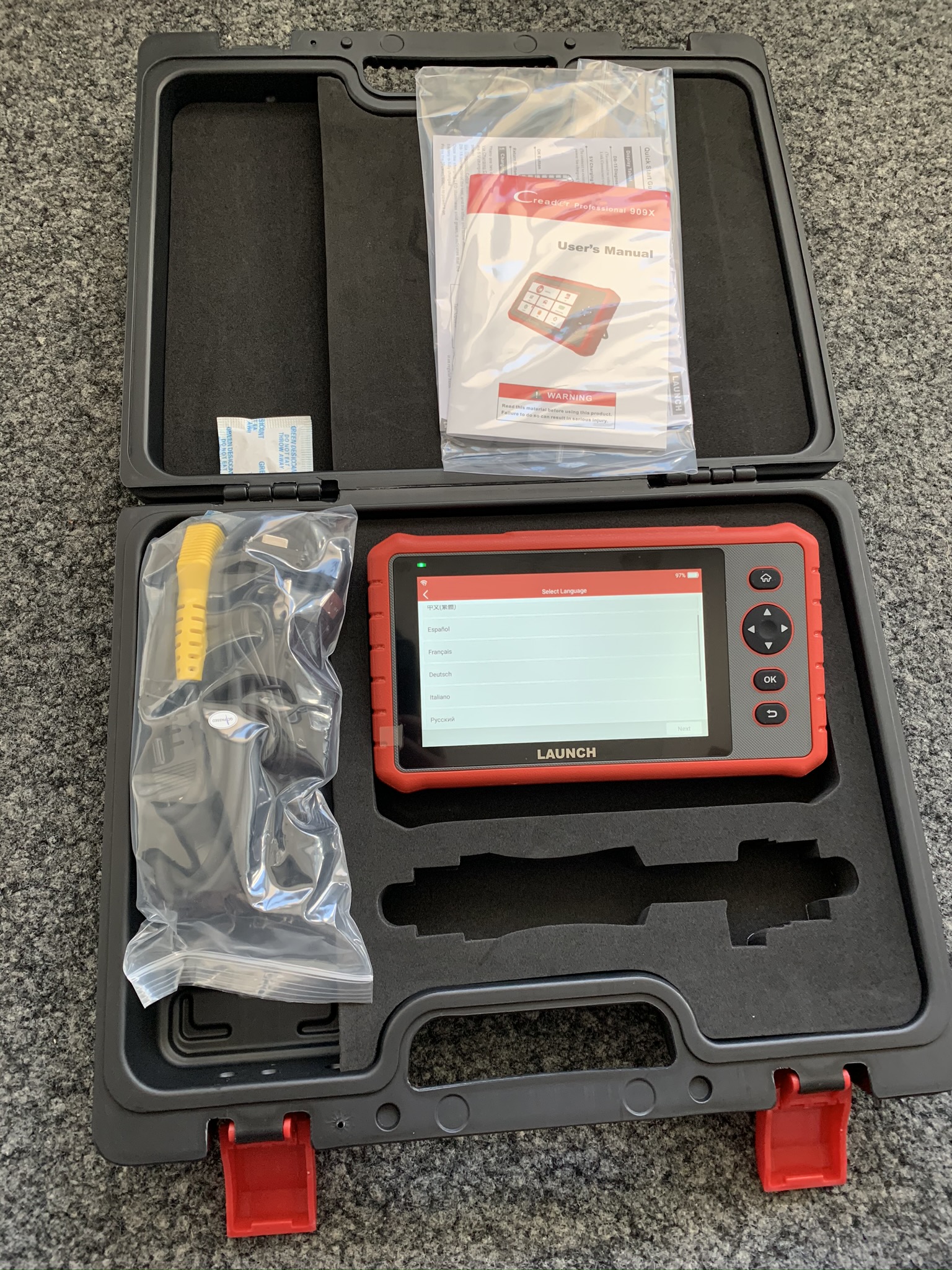 LAUNCH X431 CRP909X OBD2 Diagnosegerät für Fahrzeugsysteme