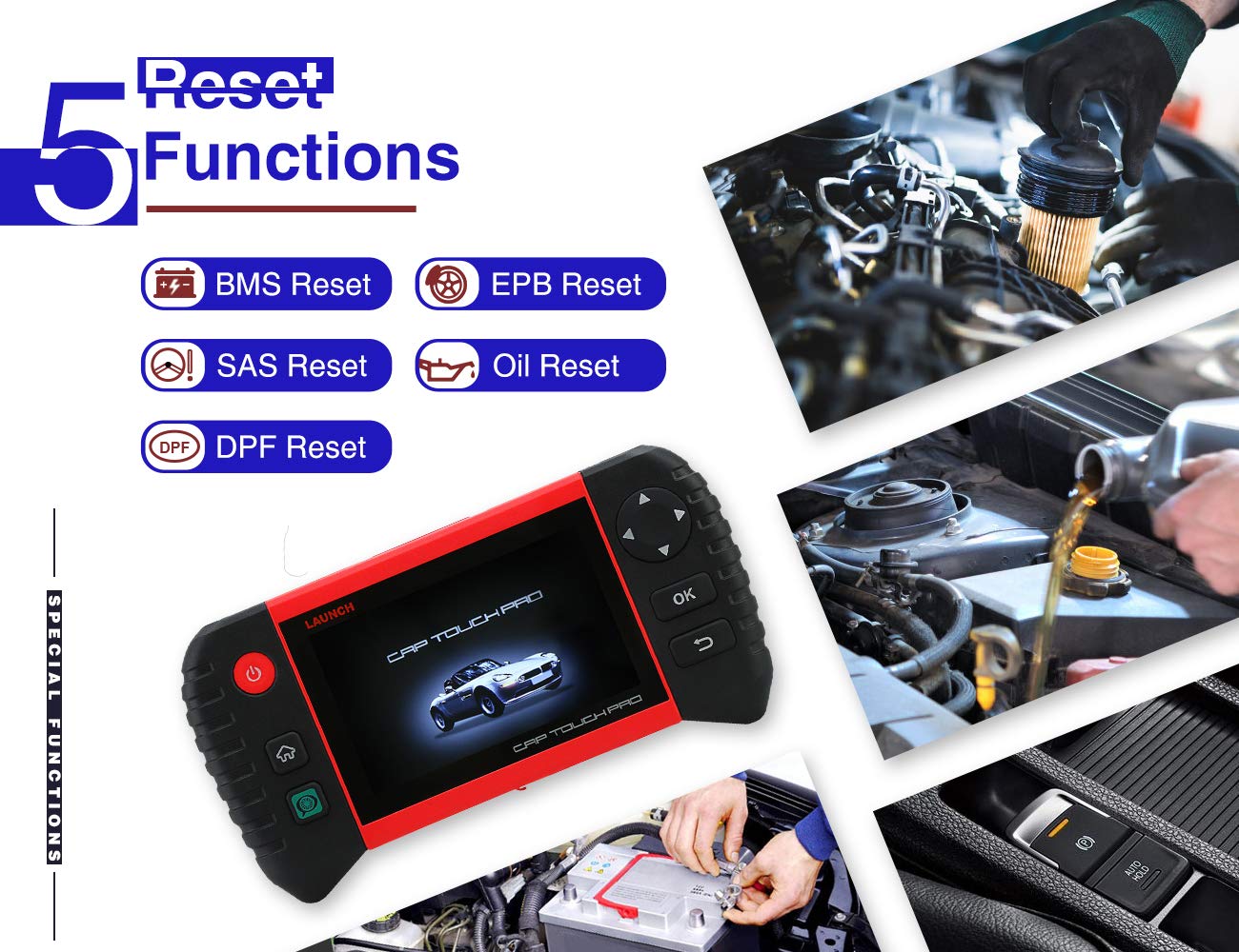 LAUNCH CRP TOUCH PRO OBD2 Diagnosegerät für Fahrzeugsysteme
