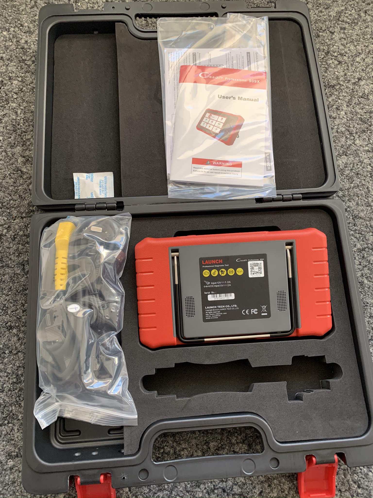 LAUNCH X431 CRP909X OBD2 Diagnosegerät für Fahrzeugsysteme