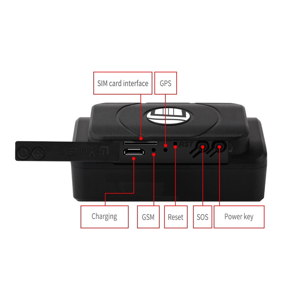 Nouveau traceur TK202 GPS et AGPS double positionnement GSM/GPRS/GPS