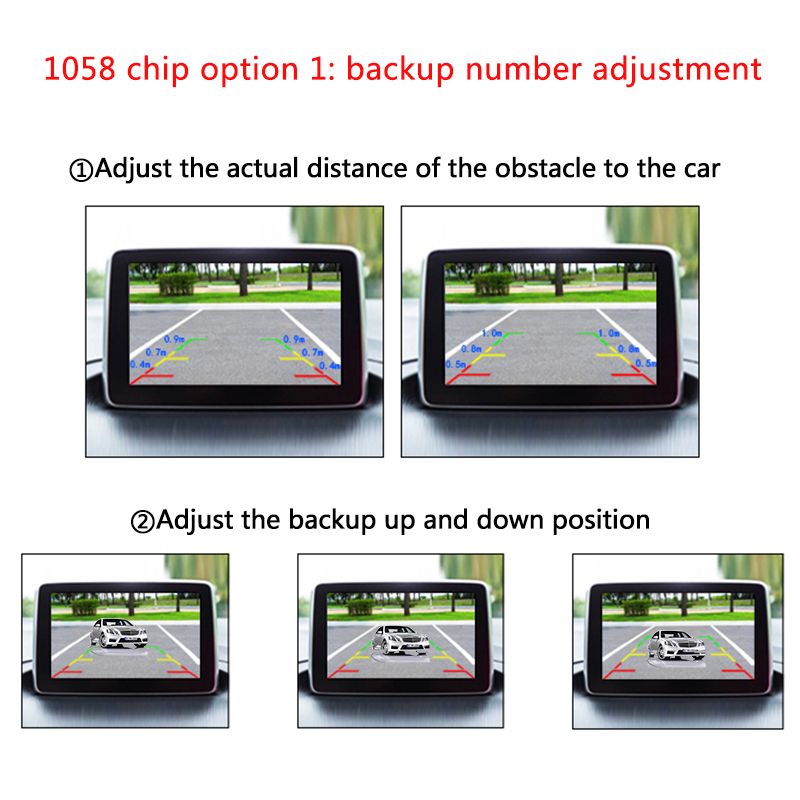 1080P HD Rückfahrkamera für Mercedes-Benz C-Klasse W205, CLA-Klasse W117