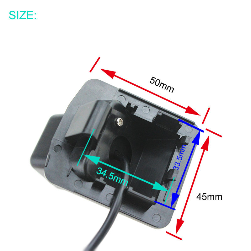 Caméra de recul dynamique 160° pour Mercedes W204, W212, W221 & Classe S