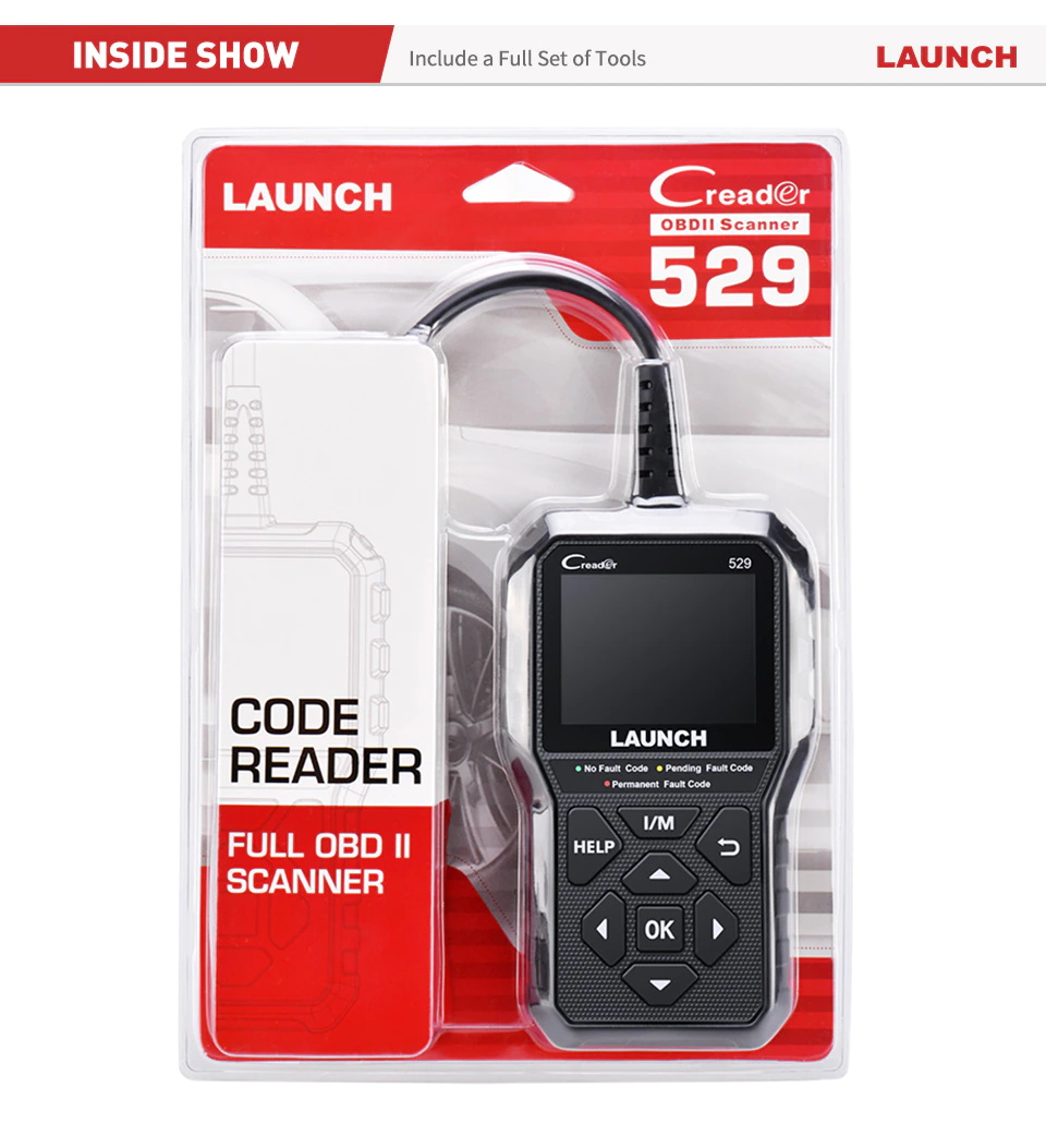 LAUNCH CR529 OBD2 Diagnosegerät für Fahrzeugsysteme