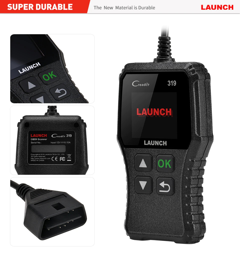 LAUNCH CR319 OBD2 Diagnosegerät für Fahrzeugsysteme