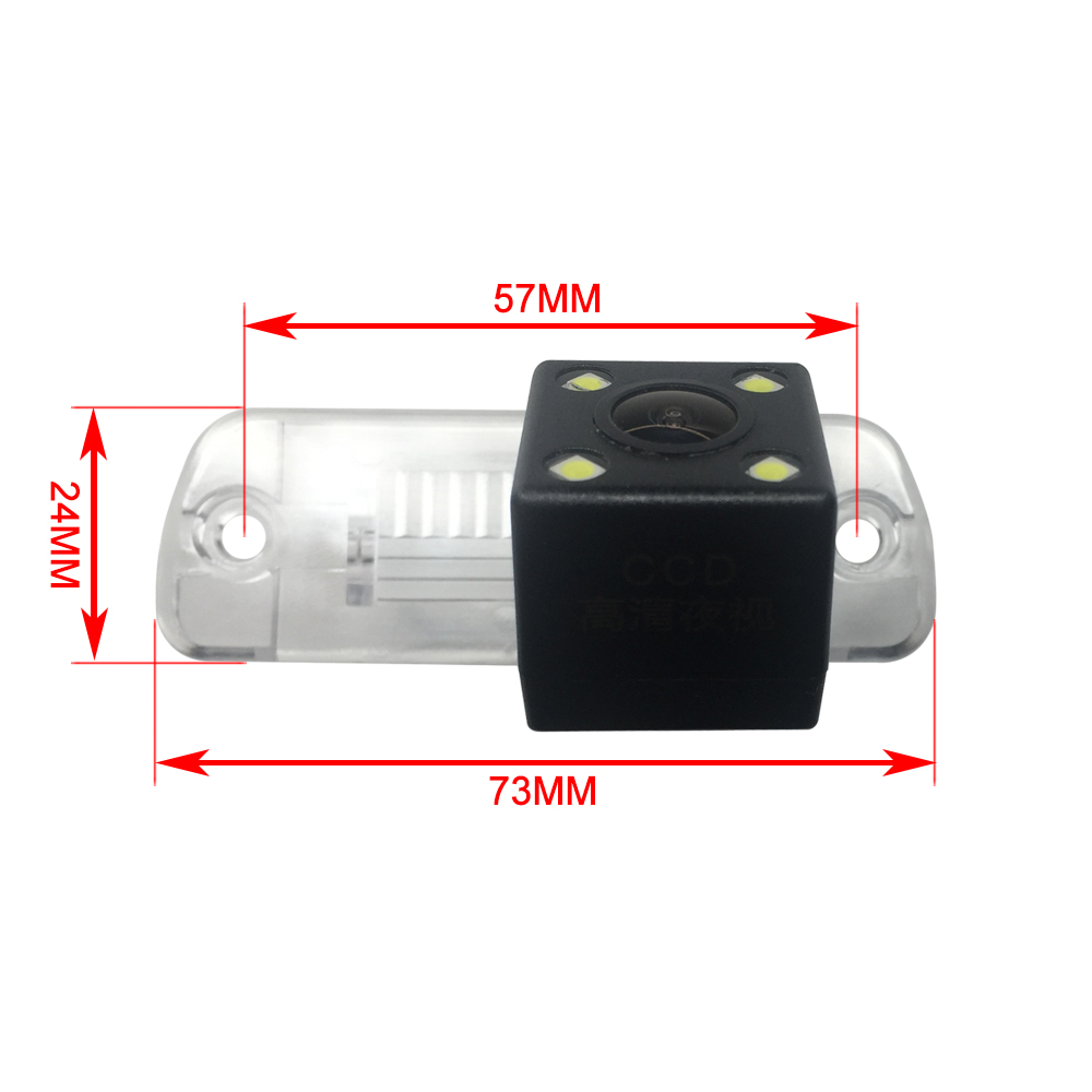 Caméra de recul pour Mercedes-Benz R350, R500, R320, ML350, B200, A160 (2006-2015)