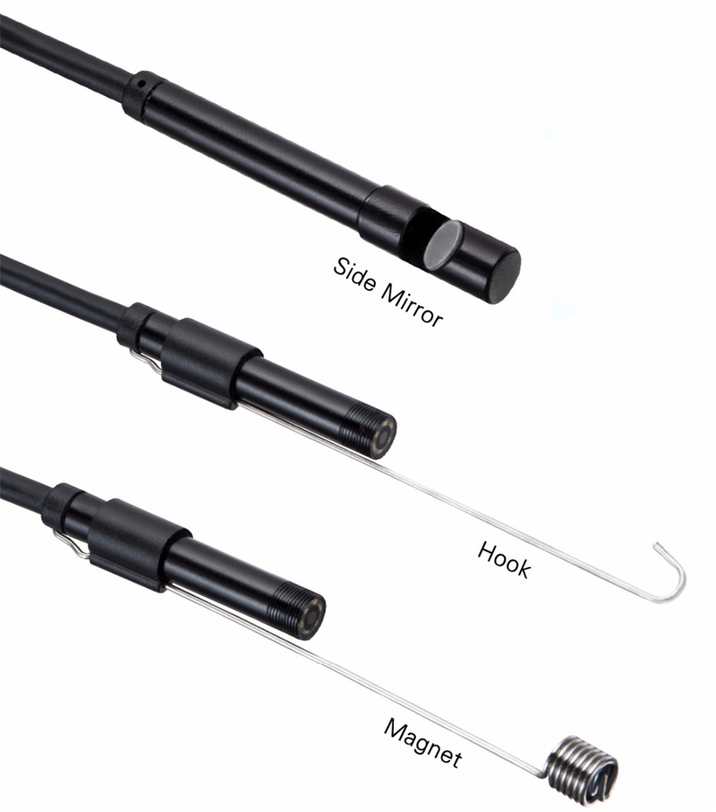 Neue 8.0mm Endoskop Kamera 1080P HD USB Endoskop mit 8 LED IP68 wasserdicht Inspektion Endoskop für Android PC