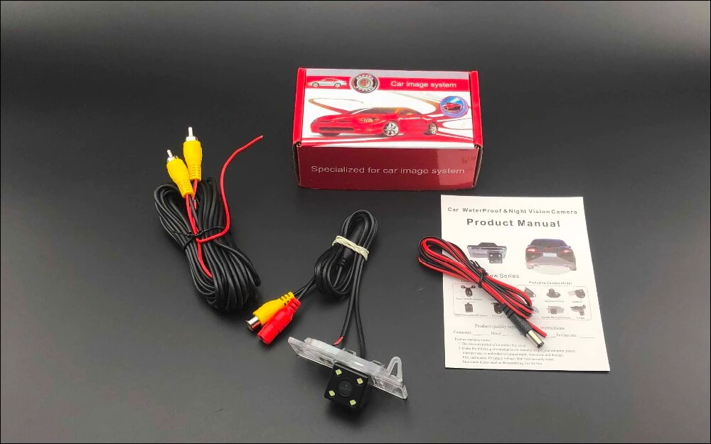 Caméra de recul HD à vision nocturne pour Audi TT MK2 2005–2014