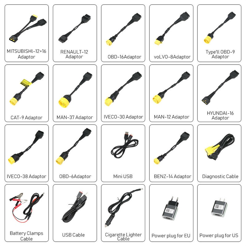 LAUNCH X431 V+ HDIII Diagnosegerät für Nutzfahrzeuge & LKW