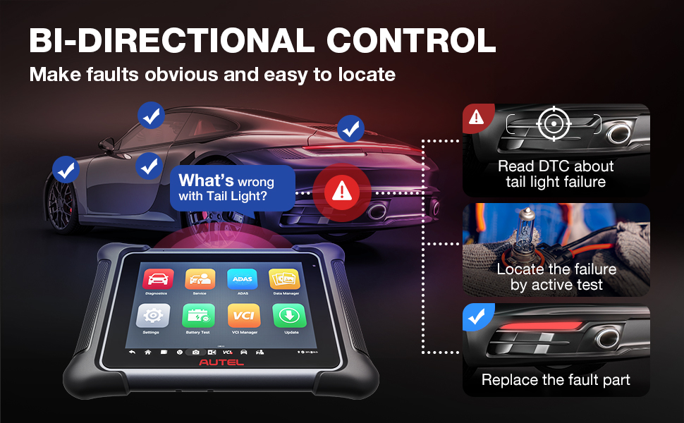 Autel Maxisys Elite II Pro OBD2 Diagnosegerät für Fahrzeugsysteme