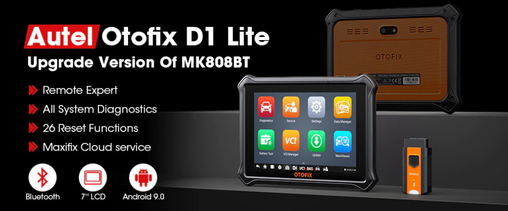 OTOFIX D1 Lite OBD2 Diagnosegerät für Fahrzeugsysteme