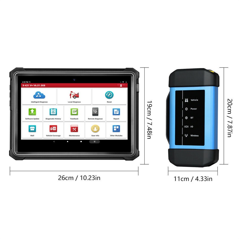 LAUNCH X431 V+ HDIII Diagnosegerät für Nutzfahrzeuge & LKW
