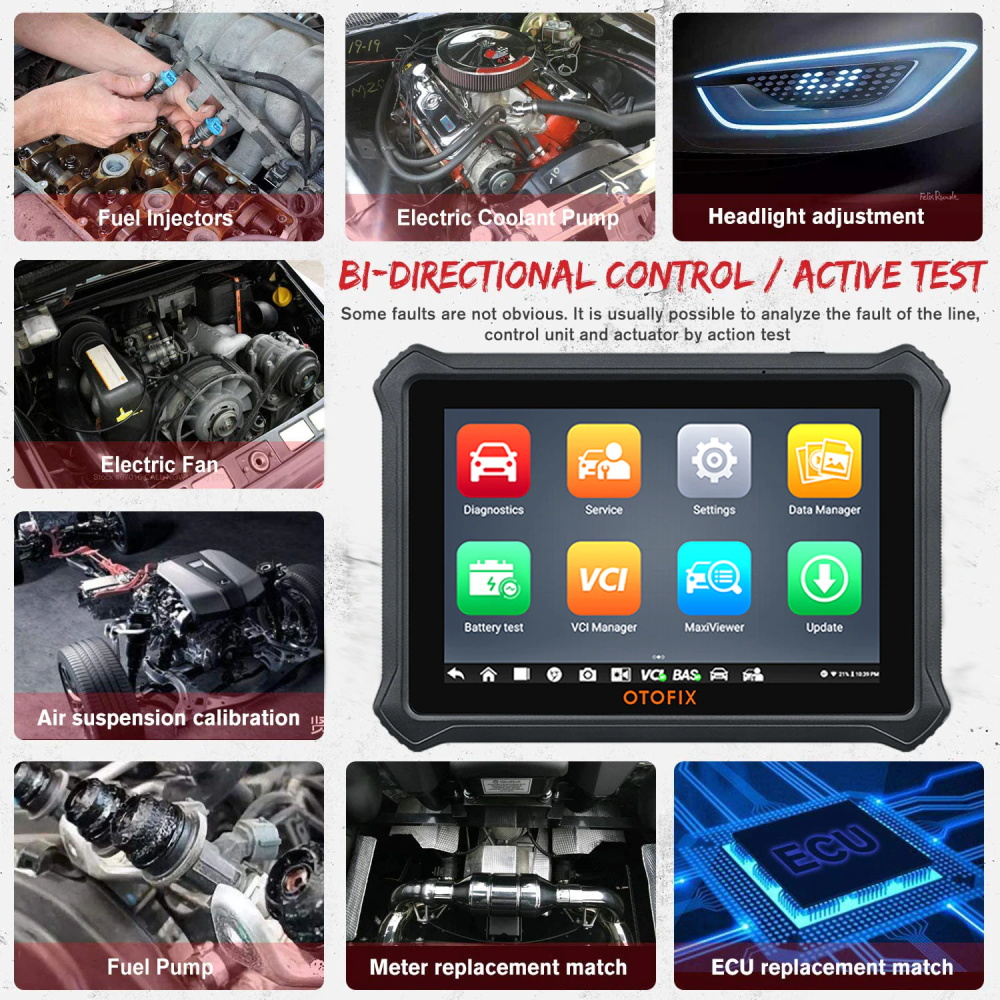 OTOFIX D1 OBD2 Diagnosegerät für Fahrzeugsysteme