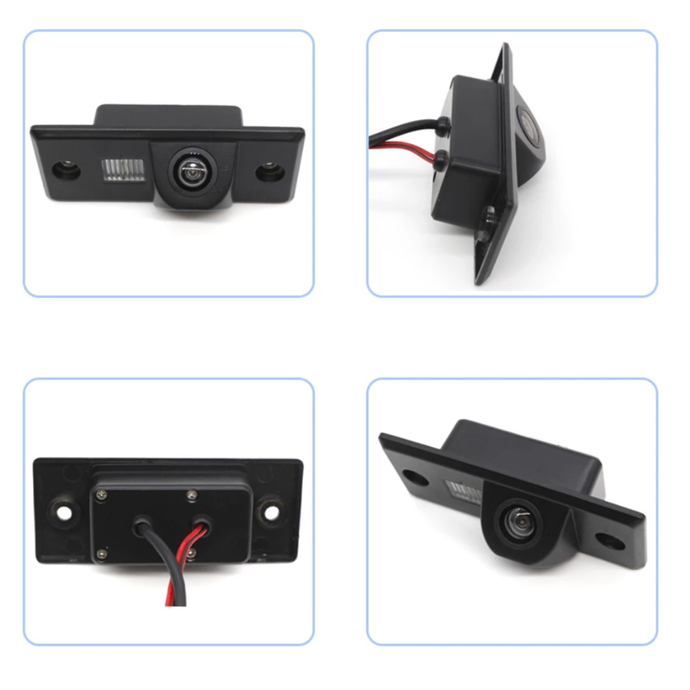 HD Fisheye Backup Camera for Porsche Cayenne (9PA/957/958), Škoda Yeti/Fabia, VW Jetta, Passat, Tiguan, Touareg and more (1991-2014)