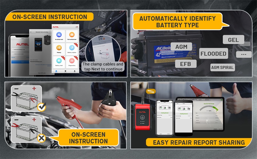Autel BT506 Batterie- und Systemtester