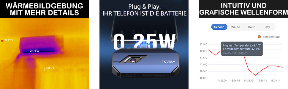 TOPDON TC001 Wärmebildkamera