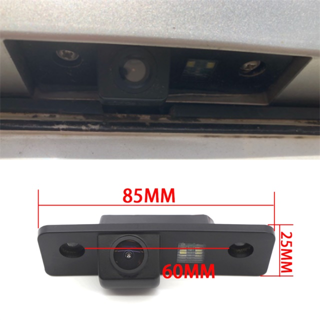 Caméra de recul à vision nocturne CCD HD 170° pour Ford Mustang, Mondeo, Fusion, Fiesta, Flex, Taurus, Lincoln MKZ/MKT/MKX, Mercury Milan/Sable et Škoda Octavia (1996-2014)