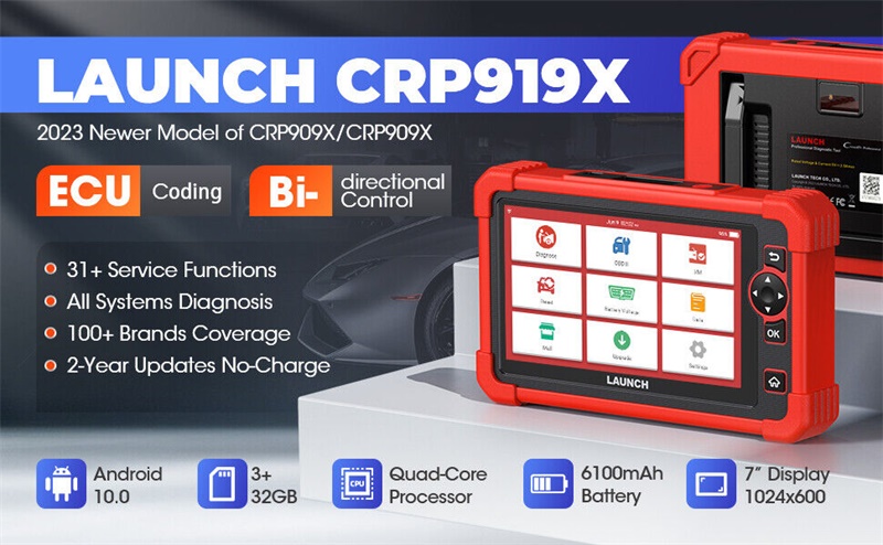 LAUNCH X431 CRP919X OBD2 Diagnosegerät für Fahrzeugsysteme