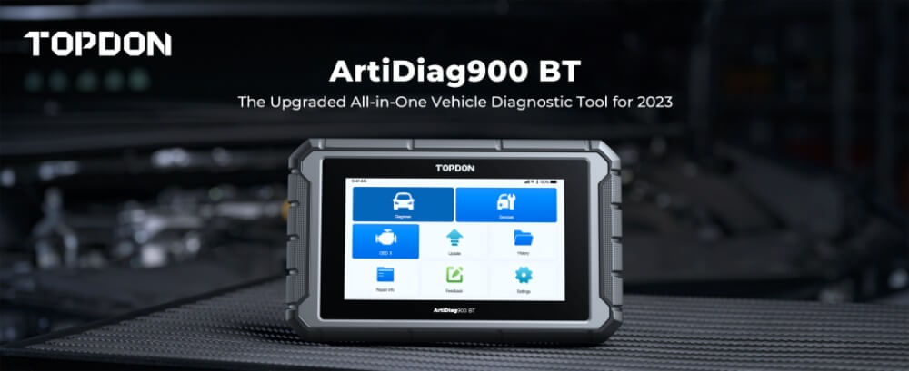 TOPDON Artidiag900BT OBD2 Diagnosegerät für Fahrzeugsysteme
