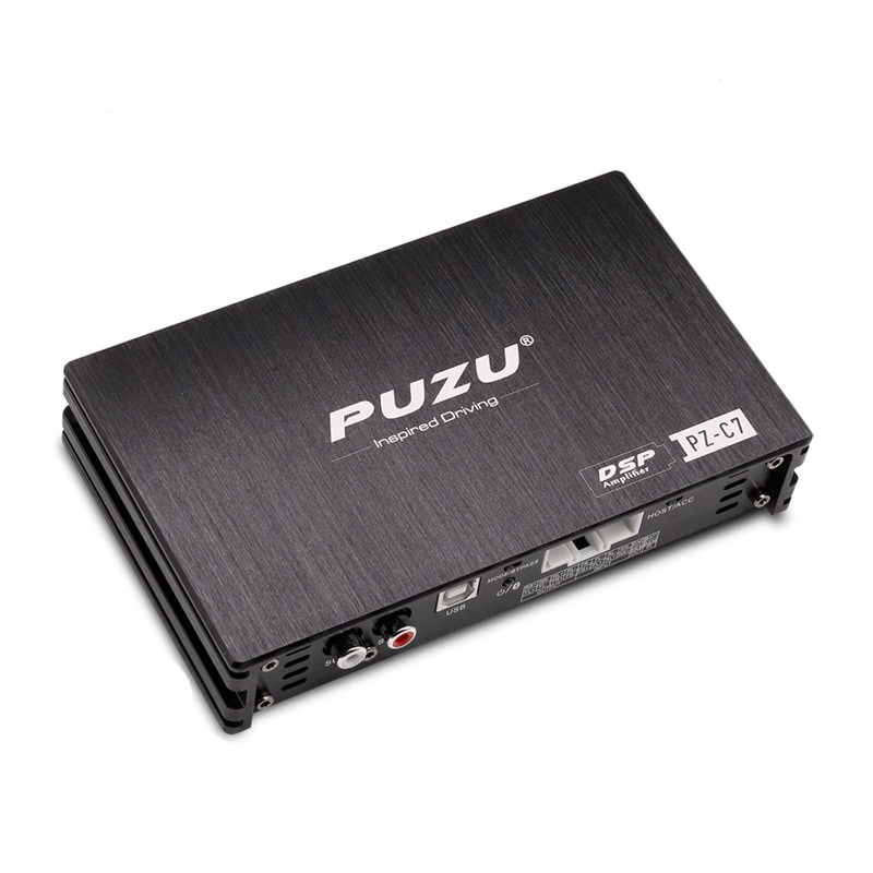 Puzu PZ-C7 Ampli DSP Auto ISO Faisceau 4x150W 6CH Sortie 12V