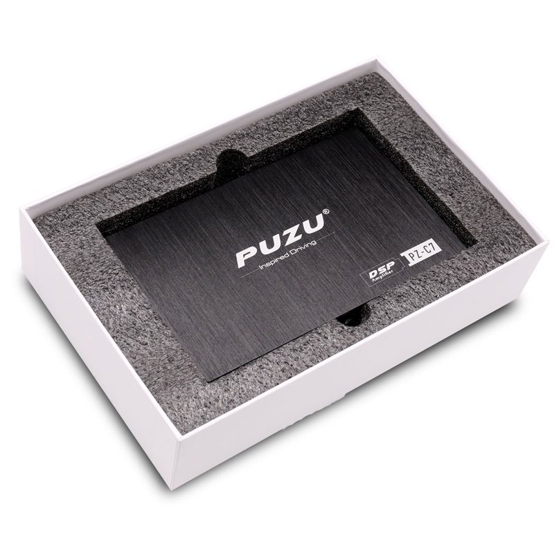 Puzu PZ-C7 Ampli DSP Auto ISO Faisceau 4x150W 6CH Sortie 12V