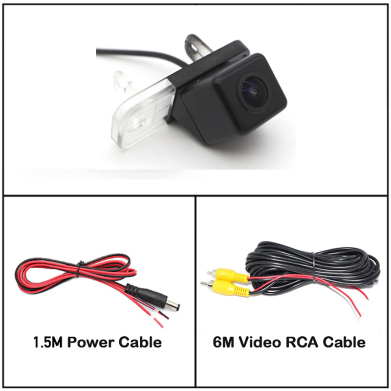 Caméra de recul CCD HD à vision nocturne pour Mercedes-Benz Classe S W220, Classe C W203, Classe E W211, Classe CLK W209, SLK R171 (1998–2011)