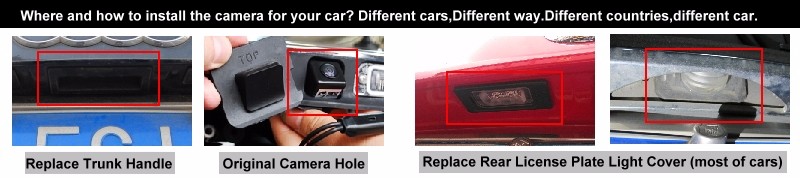 Caméra de recul CCD HD à vision nocturne pour Mercedes-Benz Classe S W220, Classe C W203, Classe E W211, Classe CLK W209, SLK R171 (1998–2011)