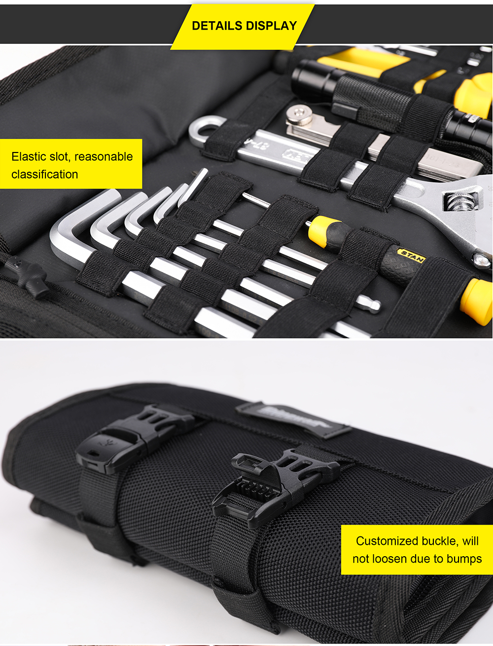Rhinowalk Motorrad Werkzeug Rolle Tasche Tragbaren Motor Satteltaschen Seite Tasche Tasche Outdoor Reise...