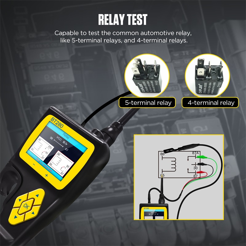 AUTOOL BT280 Auto Elektrische Circuit-Tester mit Kraftstoff Injektor Tester Power Sonde Auto Scanner...