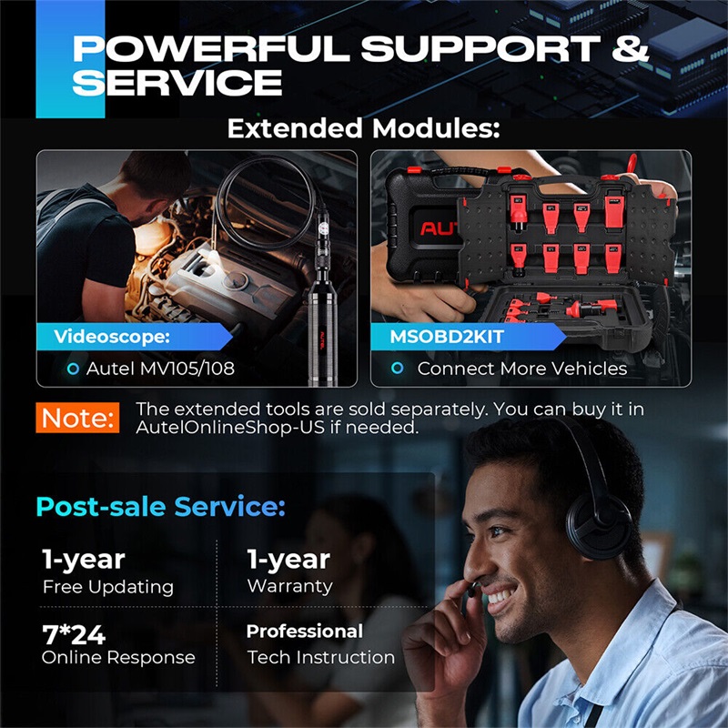 Autel MP808S OBD2 Diagnosegerät für Fahrzeugsysteme