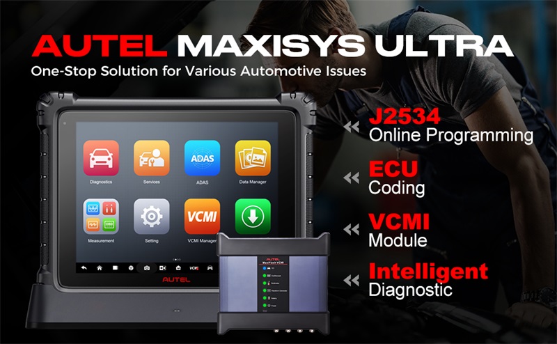 Autel MaxiSys Ultra OBD2 Diagnosegerät für Fahrzeugsysteme