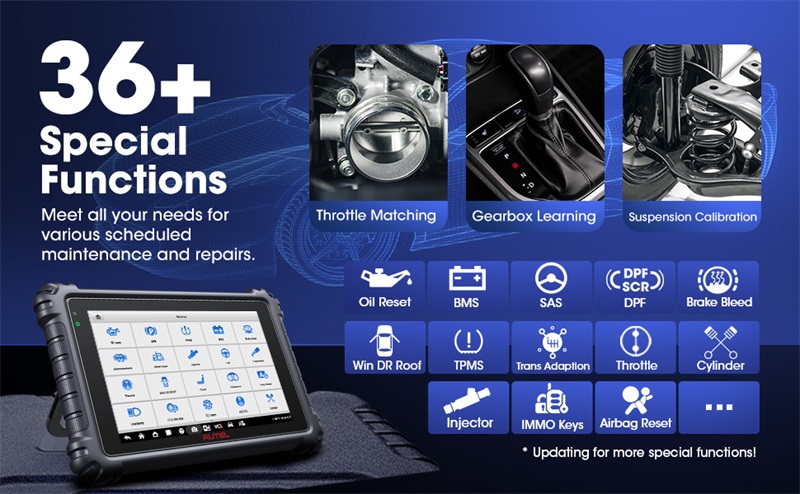 Autel MK906 PRO OBD2 Diagnosegerät für Fahrzeugsysteme