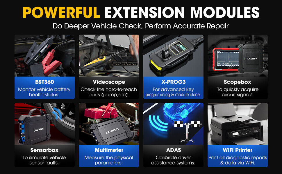 LAUNCH X431 PROS ELITE Diagnosegerät mit ECU Codierung & Vollsystemdiagnose