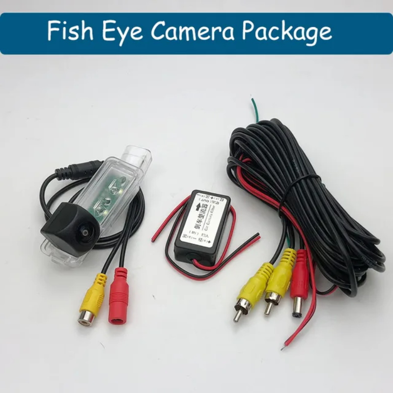 Kit telecamera fisheye telecamera posteriore a visione notturna per Porsche 911 996, 997, 991 (1998–2012)