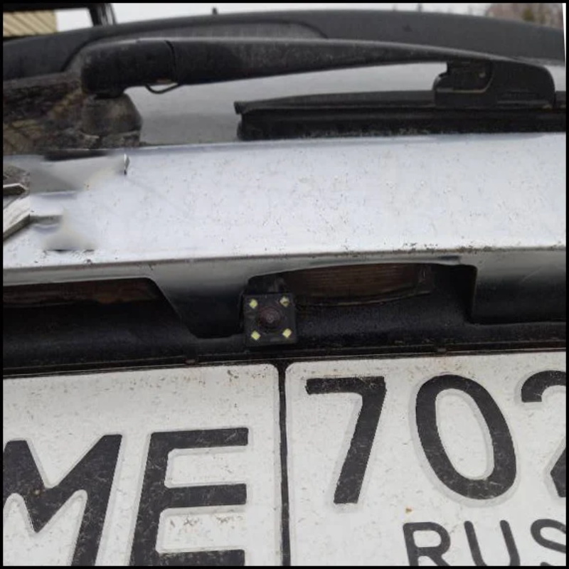 1280x720 HD Caméra de recul fish-eye pour Peugeot 4007 (2007–2012)