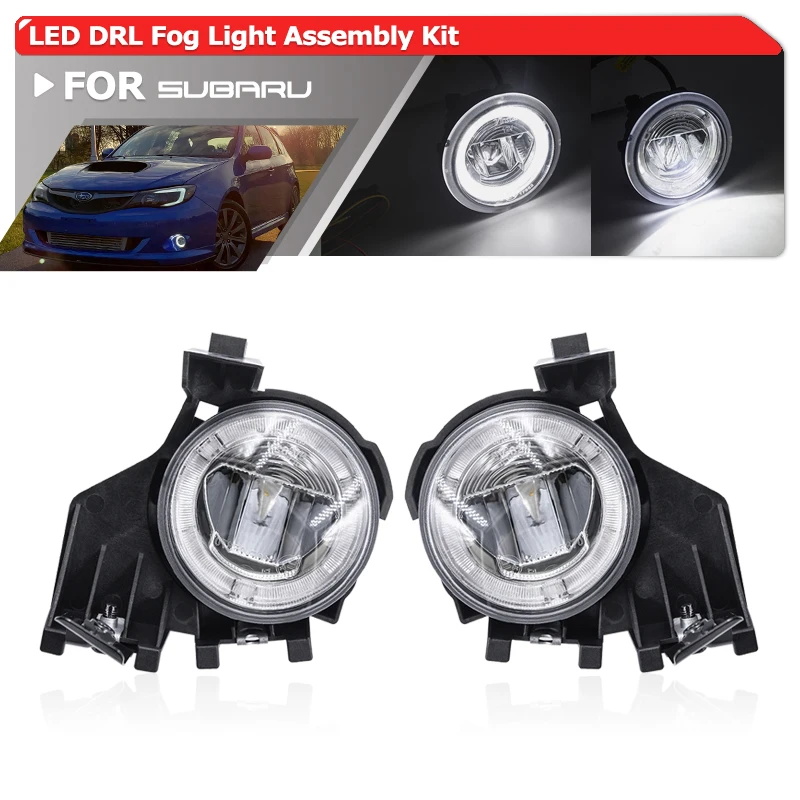 Feux antibrouillard avec feux de jour Subaru Impreza 2008-2011