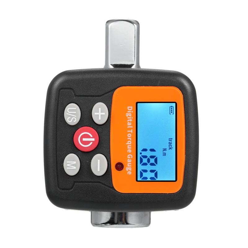 Drehmomentmesser mit digitaler Anzeige,1/2'' bis 3/8'' Adapter,4 Drehmomenteinheiten,hintergrundbeleuchtetes...
