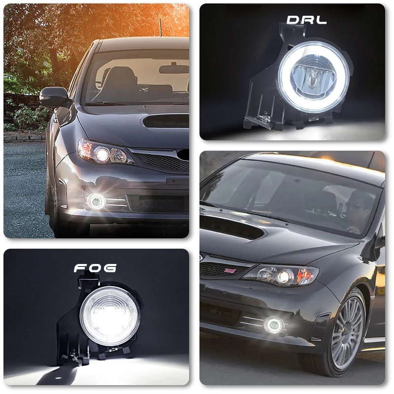 Subaru Impreza GR 2008-2011 Feux antibrouillard avec feux de jour