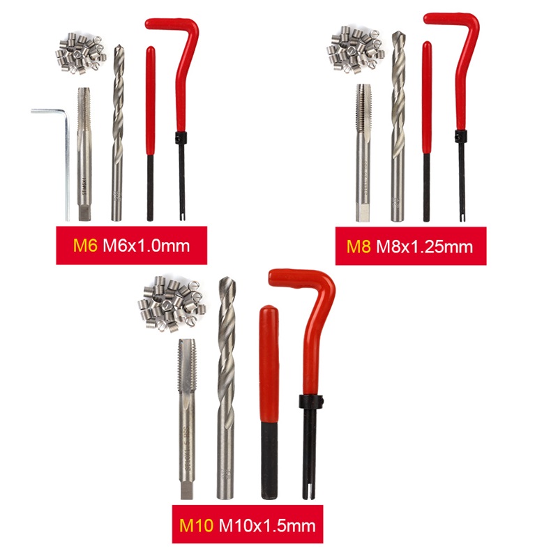 Gewindereperatur Satz M5-M12