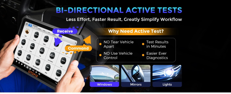 OTOFIX D1 Max OBD2 Diagnosegerät für Fahrzeugsysteme