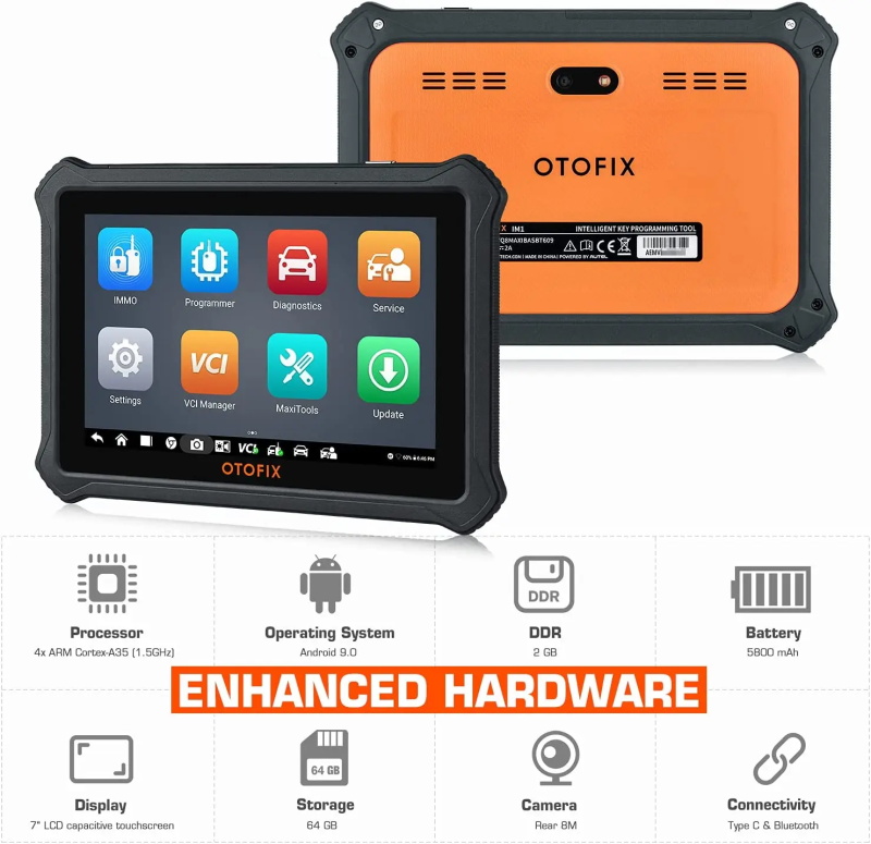 OTOFIX D1 IM1 OBD2 Diagnosegerät für Fahrzeugsysteme