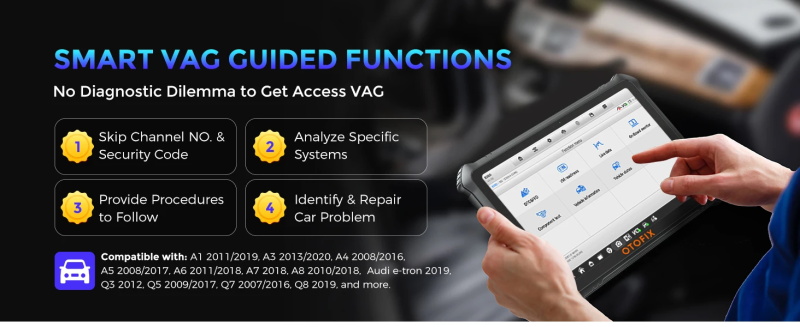 OTOFIX D1 Max OBD2 Diagnosegerät für Fahrzeugsysteme