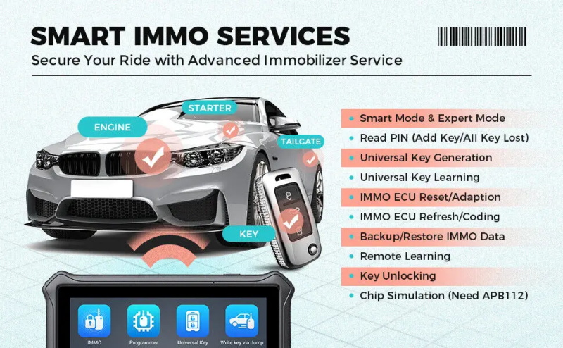 OTOFIX D1 IM1 OBD2 Diagnosegerät für Fahrzeugsysteme