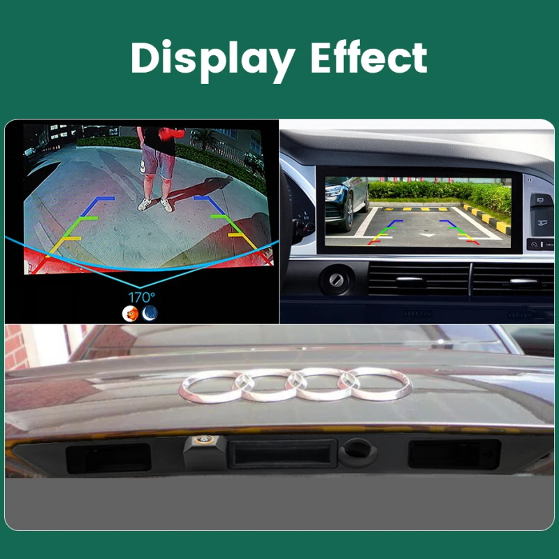 Caméra de recul AHD 1080P pour Audi A5, A6, B6, A6L, S6, B7, A8, A8L