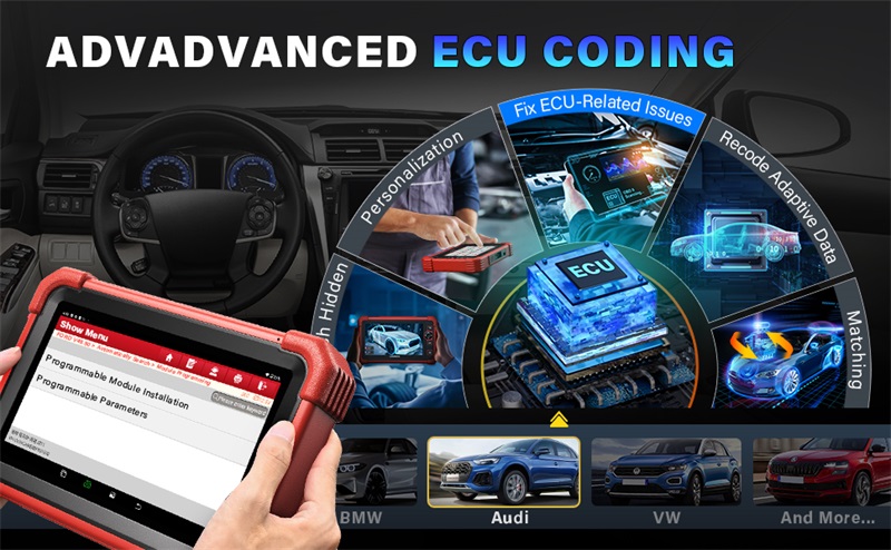 LAUNCH CRP919X BT OBD2 Diagnosegerät für Fahrzeugsysteme